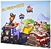 Edge Home Paw Patrol Vehicles 12-Inch-by-16-Inch Canvas Art with LED, Blue - V328PP3-4