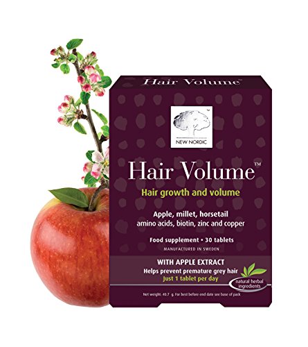 New Nordic Hair Volume 30 Tablets (Best Hair Volume Products Uk)