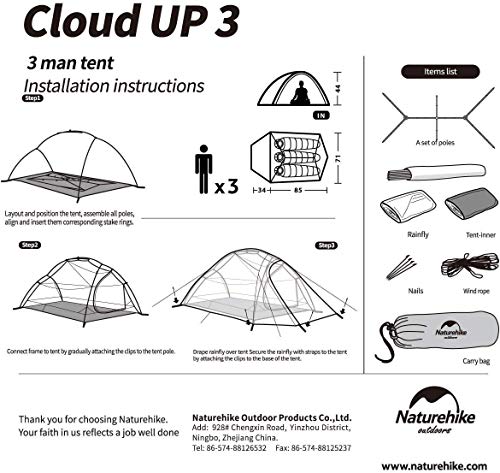 cloud up 3 tent
