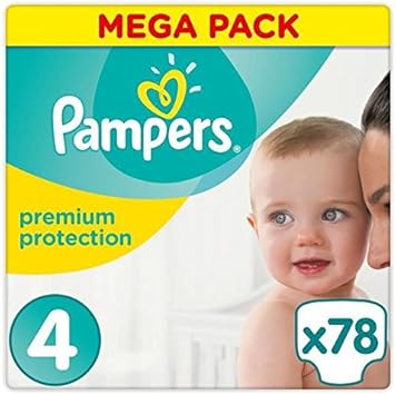 amazon pampers premium protection 4