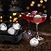 Bseen Ice Ball Maker Whiskey Sphere Ice Ball Mold, Novelty Food-Grade Flexible Silicone Ice Tray for Cocktails & Scotch