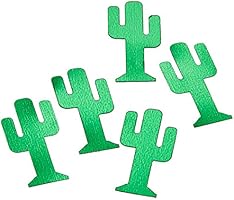 Fanci-Fetti Cactuses (green) Party Accessory  (1 count) (1 Oz/Pkg)