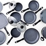 Russell Hobbs Metallic Marble Pancake Pan 25cm Induction Non-Stick view 11