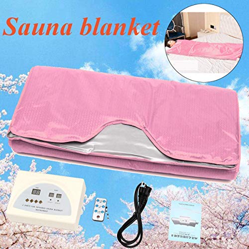 TTLIFE Infrared FIR Digital Heat Sauna Blanket, Body Shape Slimming