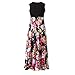 ❤Women Summer Dress,Todaies Womens Casual Dress Sleeveless Scoop Neck Wave Striped Tank Maxi Long Dress 2018 (L, Black 4)