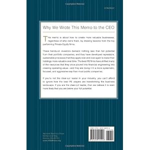 Lessons from Private Equity Any Company Can Use (Memo to the CEO)