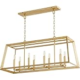 Cyan Design 10382 Hyperion Island Pendant, 8-Light 480 Total Watts, Aged Silver Leaf