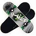 P-Rep Grabbed 30mm Graphic Complete Wooden Fingerboard w CNC Lathed Bearing Wheels