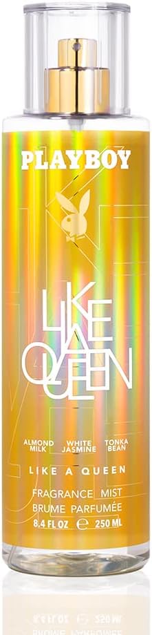 PLAYBOY Like a Queen Fragrance Mist 250ml – Vegan Body Perfume