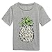 Youzee Womens Short Sleeve Pineapple Print Casual Loose T-shirt Blouse Tops