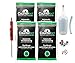 Counteract DIYK-4 Do It Yourself Tire/Wheel Balancing Beads Kit - Off -Road, Light Duty Truck Tires, (4) 4oz DIY Bead Bags, (4) Valve Caps and Cores, (1) Core Remover, Injector Bottle