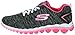 Skechers Sport Women's Skech Air Sweet Life Fashion Sneaker,Black/Hot Pink,7 M US