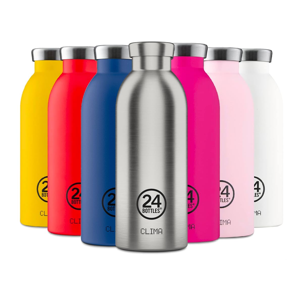 24 BOTTLES Clima Bottle 0,5 L - Steel (24B140)
