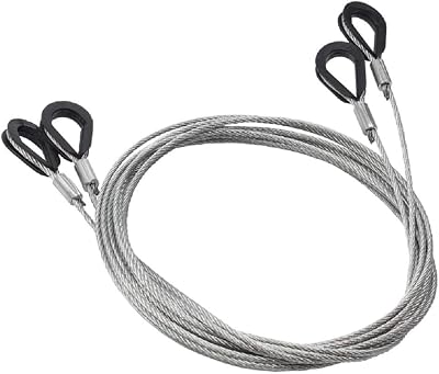 Garador Type Mk3c/C Garage Door Cables Pair Pre-1999 Overhead Spring Box