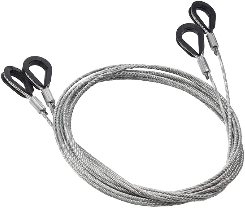 Garador Belgravia Mk3C Type C Garage Door Pattern Cables Roller Spindles Pair
