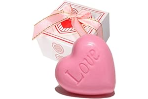 AIXIANG 24 Pink Love Heart Soap Favors for Guests, Party Souvenirs Tokens Keepsakes Giveaways, Wedding Party Favors for Guests, Bridal Shower Gift Favors, Baby Shower Favors for Guests