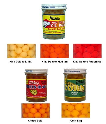 UPC 046295010027, Atlas Mike&#39;s Light King Deluxe Salmon Fishing Bait Eggs, Orange