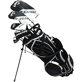 Callaway Mens Complete Golf Set Right Handed Stiff Flex | Driver, Wood, Hybrid, Irons, Odyssey Putter Stand Bag Stiff