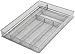 YBM Home Stainless Steel Silverware Tray Organizer for Kitchen Utensils, In-Drawer Cutlery Tray Mesh Utensil Drawer Organizer with 6 Compartments for Kitchen and Office