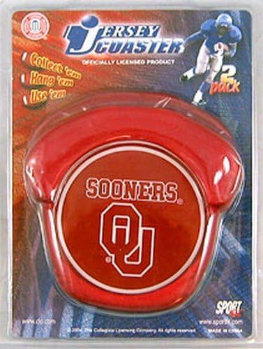 Sportfx International Oklahoma Sooners Jersey Coaster Set