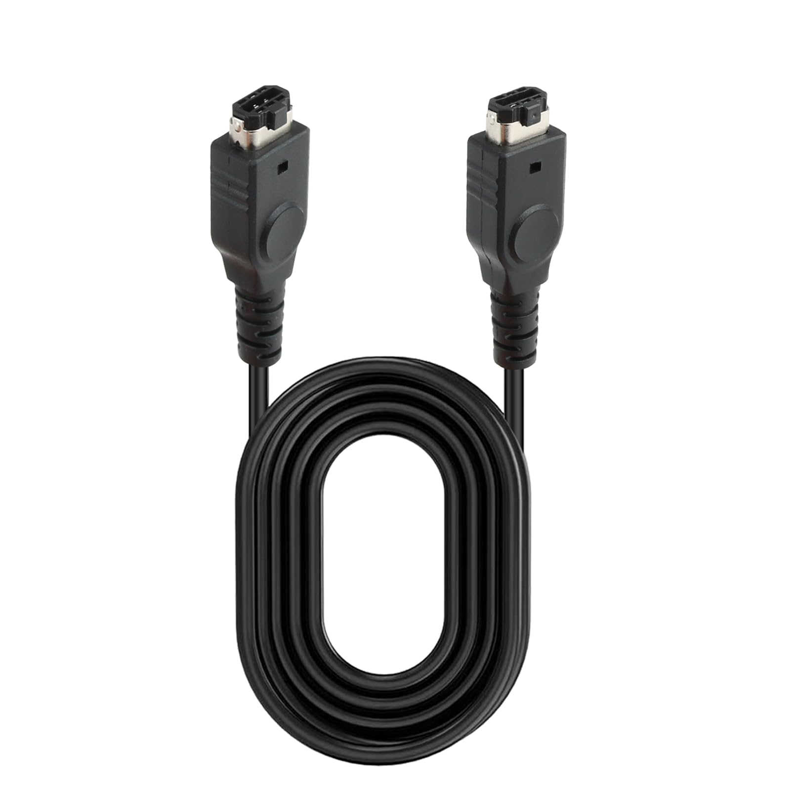 weigongr GBA Link Cable, 2 Player Game Link Cable Compatible for Nintendo Gameboy Advance SP, Gameboy Advance, Game Boy Advance Link Cables, 3.96Ft Black
