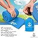 Premium Self-Inflating Sleeping Pad - Inflatable Foam Sleeping Mat for Camping, Hiking, and Traveling - Lightweight, Compact, and Durable - Works Perfectly With any Style Sleeping Bag (Mummy Pad)