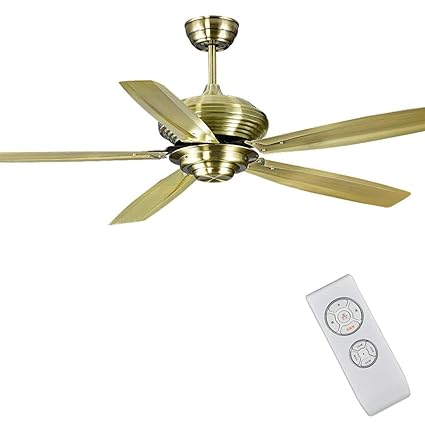 Wenyao High Power Wind Ceiling Fan Iron 56 Inch Antique Simple