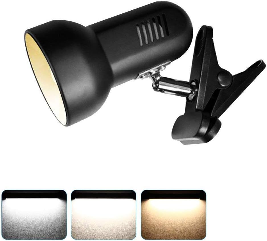 LED Clamp Work Lamp, 5W 360° Rotatable Head, Ultra Bright Work Bench