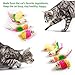 Cat Toys for Indoor Cats,23Pcs Cat Toys set,Kitten Toys Assortments,Interactive Cat Toys ,Cat Toys Feather,Catnip Fish,Matatabi Chew Sticks,Cat Wand,Mice,Crinkle Balls,Bells,Scratching Toys