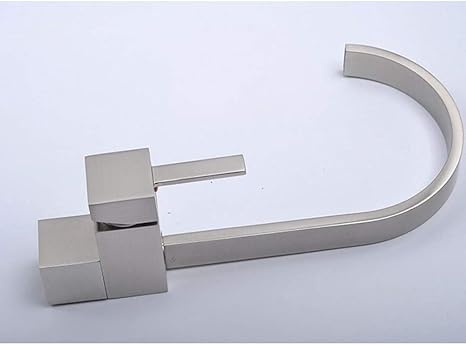 Grifo de cocina Níquel giratorio cepillado Grifo de elevación mixta