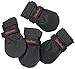 Ultra Paws Durable Dog Paw Protector|Dog Boots|Dog Shoes|Black Light Duty Heat, Water Resistant Dog Booties for hot Pavement for Large Dogs (Size 8)