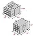 Molex Connector Lot, (9 Circuit ) w/14-20 AWG .093