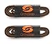 OrthoStep Waxed Very Thin Dress Round Light Brown 36 inch Shoelaces 2 Pair Pack