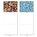The Best Card Company - 10 Colorful Blank Note Cards with Envelopes (4 x 5.12Inch) - Assorted Boxed Set - Crazy for Paisley M6570OCB