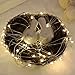100 LED Outdoor Battery Fairy Lights with Remote & Timer - (8 Modes, Dimmable, IP65 Waterproof, 11M Copper Cable, Warm White)