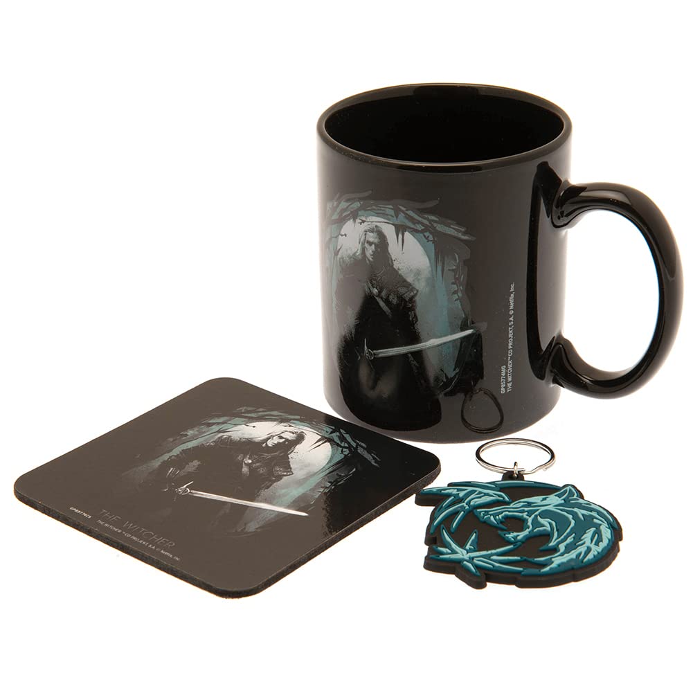 The Witcher, GERALT OF RIVIA, GERALT'S MEDALLION KEYRING Mug, Ceramic
