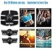 zociko ABS Stimulator Muscle Toner, Abdominal Toning Belt Portable Muscle Trainer Body Muscle Fitness Trainer 6 Modes & 10 Levels Simple Operation for Abdomen/Arm/Leg Training Men Women