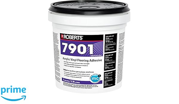 Roberts R7901 1 Acrylic Vinyl Flooring Adhesive 1 Gallon