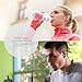 Sport Headphones with Microphone, Running Exercise Stereo Earbuds, in Ear Earphones 3.5mm Jack Earphones Neckband Workout Headsets for Running Gym Jogging Etc(Blue)
