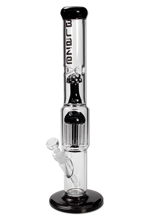 SF Blaze Glass Mushroom 10-Arm Perkolator Ice Bong 50,5 cm (H: 505 mm, Ø: 64/52 mm) by smokerSFinest