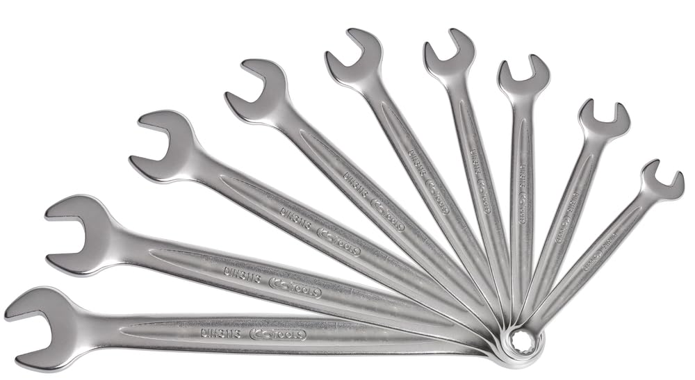 KS Tools 922.0043 Set of 9 Metric Combination Spanners