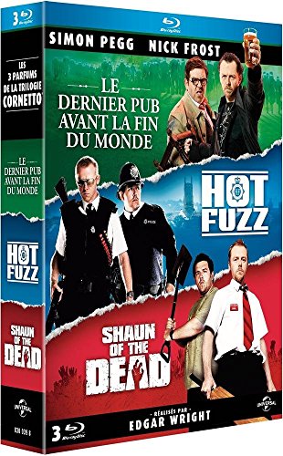La Trilogie Cornetto : Le Dernier Pub Avant La Fin Du Monde + Hot Fuzz + Shaun Of The Dead - Blu-Ray