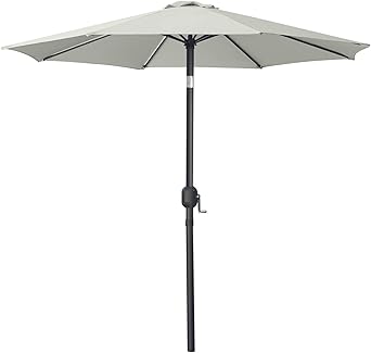 Paraguas de patio de alta calidad con botón de inclinación de 13