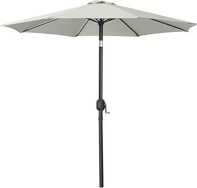 Paraguas de patio de alta calidad con botón de inclinación de 13
