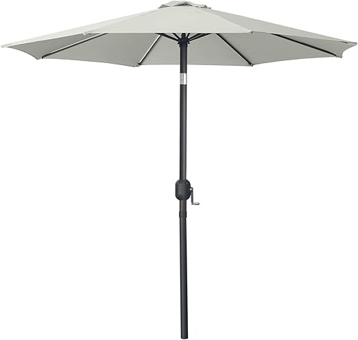 Paraguas de patio de alta calidad con botón de inclinación de 13