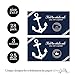 Nautical Bridal Shower Scratch-Off Game Cards - 28 Pack for Wedding or Engagement Party Fun