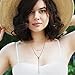 Minimalist Simple Plain Horizontal Flat Sideways Cross Necklace Station Pendant For Women Teens .925 Sterling Silver