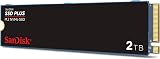 SanDisk Plus 2TB M.2 NVMe SSD PCIe Gen 3 2280 Internal Drive view 4