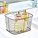 iDesign Vienna Large Steel Wire Storage Basket - 7.4