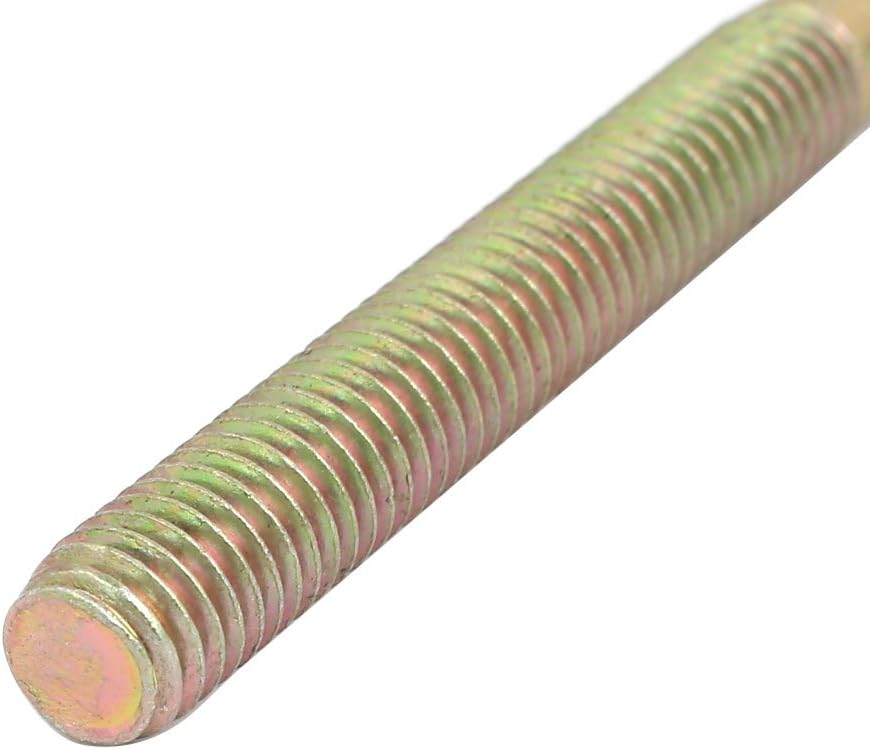 Aexit M8 Metal Double End Thread Self Tapping Screw Bolt Fastener 122mm Long 22pcs (ffd26f1cc1b5cf39f297facee3733a5a) - Image 3